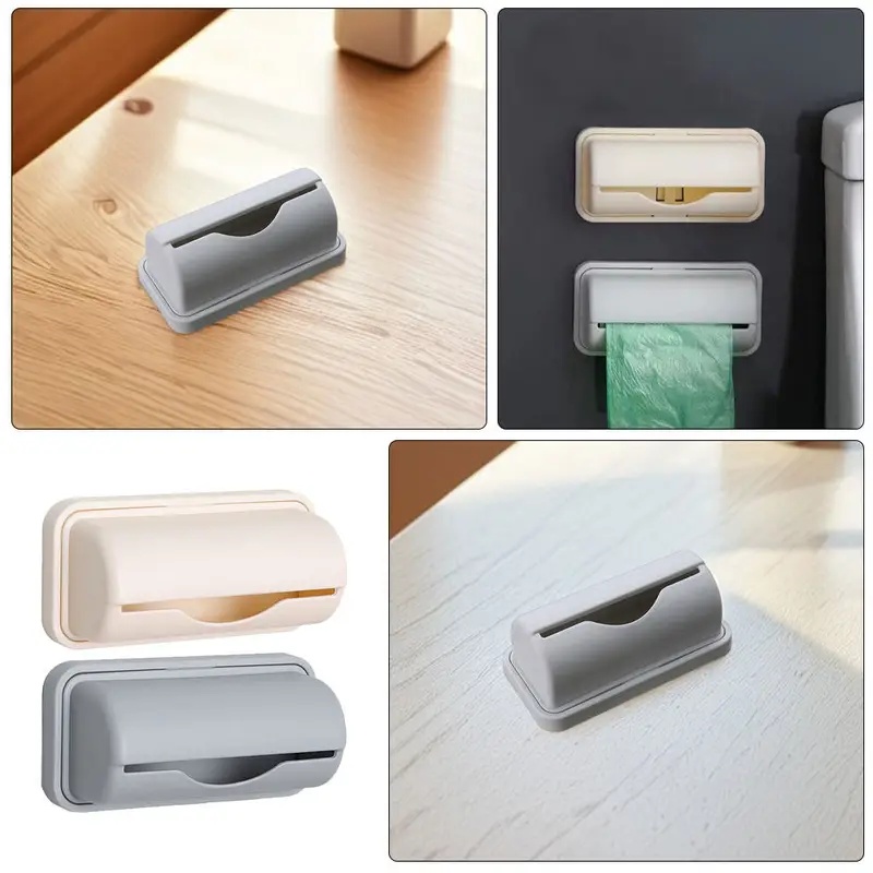 Home Bathroom Organizer - 1/2/3/4 Adet Duvara Monte Çöp Torbası
