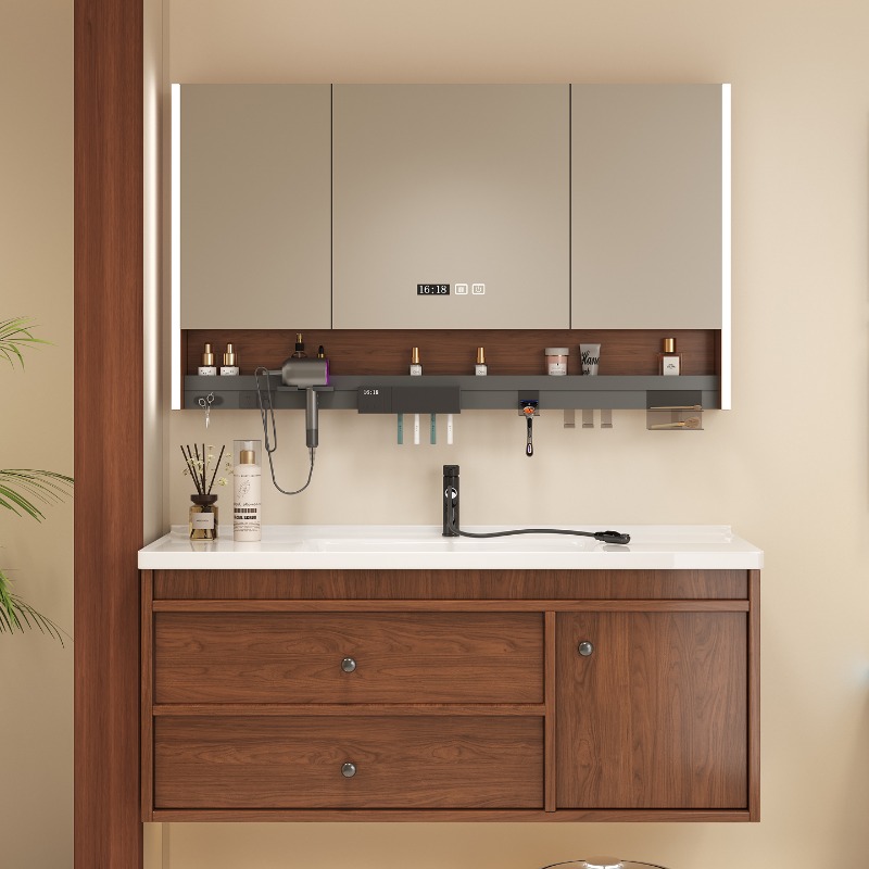 Home Bathroom Vanity Combo - Banyo Dolabı Beyaz Oturma Odası Teşhir