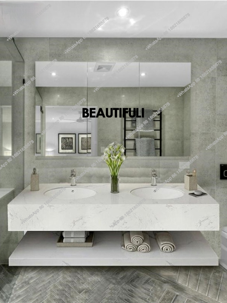 Home Bathroom Vanity Combo - Modern lüks özel yapım otel ev