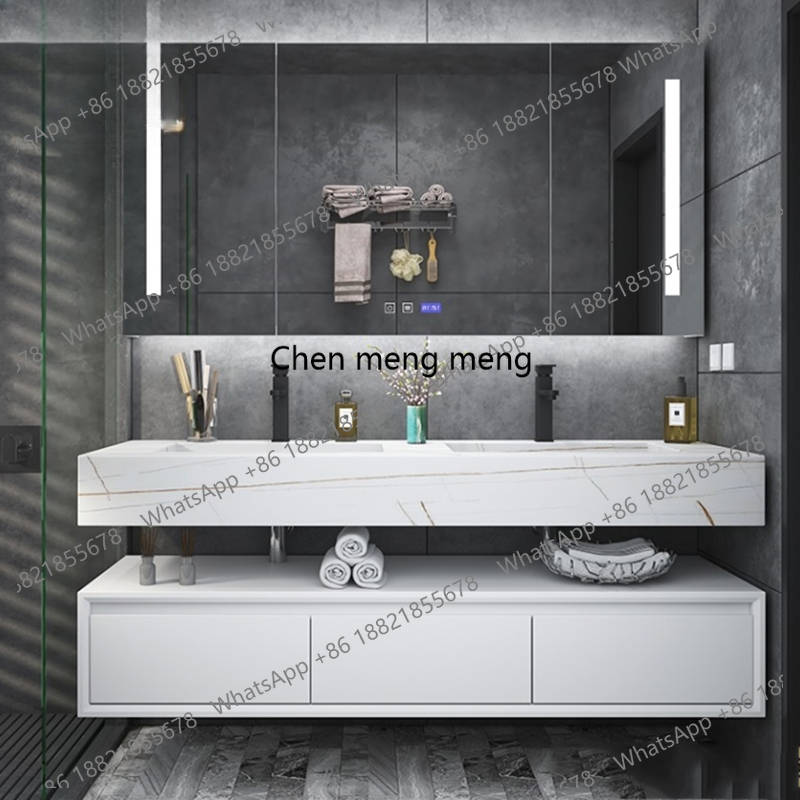 Siyah Aydınlatmalı Raf Banyo D - Home Bathroom Vanity Combo incelemesi ve fiyatı