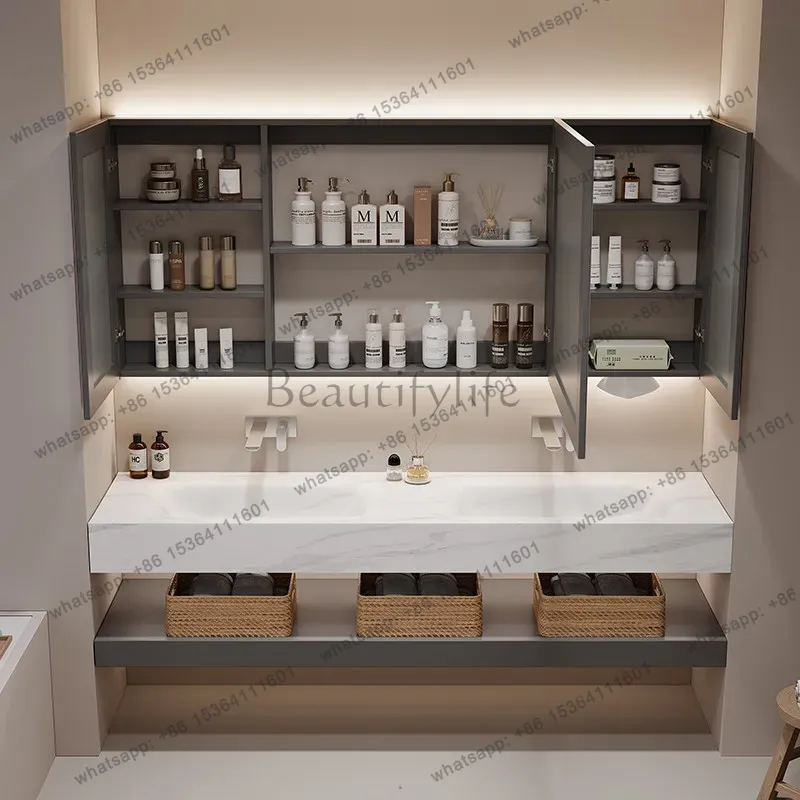 LSSimple Lüks Banyo Depolama D - Home Bathroom Vanity Combo incelemesi ve fiyatı